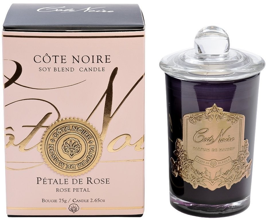 Свеча ароматическая Rose Petal в стакане в упаковке 75 гр. (TT-00007402)