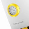 Чайник с термометром BRAYER BR1018 1,7 л 2200 Вт закр нагр элемент сталь белый 456061 (94108)