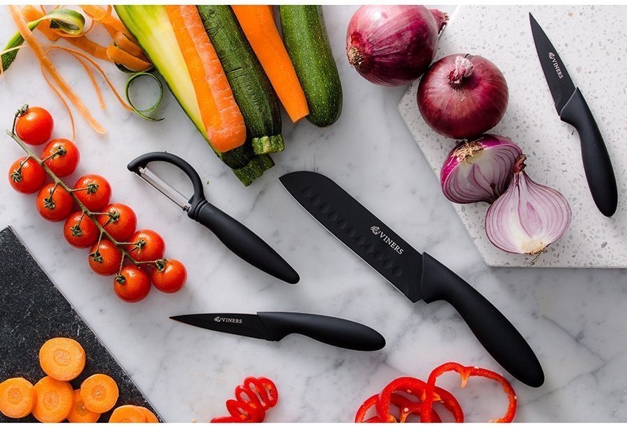 Набор из 3 ножей и овощечистки everyday (69093)