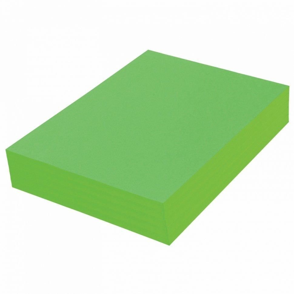 Бумага цветная DOUBLE A А4 80 г/м2 500 л интенсив зелёная 115125 (92590)