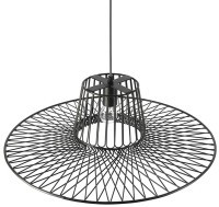 Светильник подвесной vinger, D60,5х18 см, черный (76227)