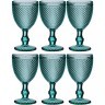 Набор бокалов для вина "гранат" 6шт. серия "muza color" 300мл. / в=17 см Lefard (781-217)