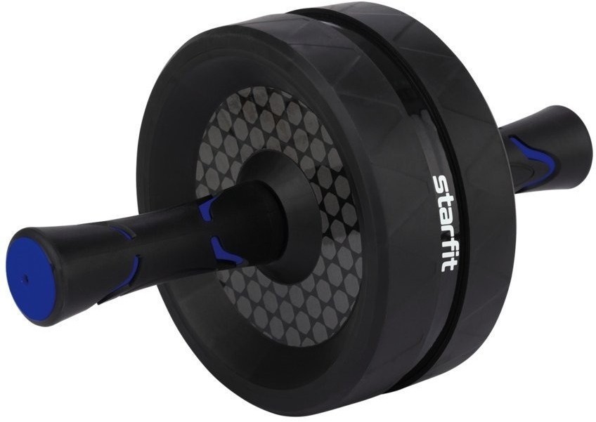 Ролик для пресса широкий STARFIT RL-106, черный/темно-синий (1121616)