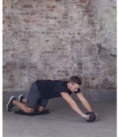 Ролик для пресса широкий STARFIT RL-106, черный/темно-синий (1121616)