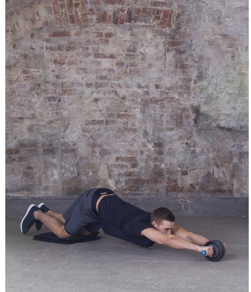 Ролик для пресса широкий STARFIT RL-106, черный/темно-синий (1121616)