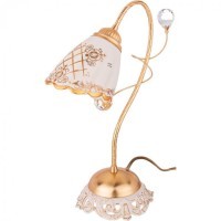 Лампа настольная &quot;eleganza&quot; патрон e14 диаметр 14,5 см высота 35 см Caroline (325-121)