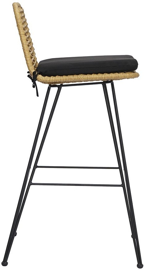 Стул барный vetle flat, ротанг (75831)