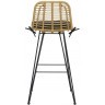 Стул барный vetle flat, ротанг (75831)