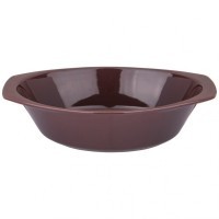 Форма для запекания со стеклянной жаропрочной крышкой agness 35,5*21,3*13,4см 2,5л корич. (189-310)