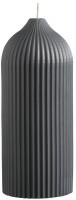 Свеча декоративная графитового цвета из коллекции edge, 16,5см (73756)