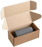 Свеча декоративная графитового цвета из коллекции edge, 16,5см (73756)