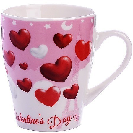 Набор кружек 340 мл 4 шт ValentinesDay LORAINE (31239-Н1)