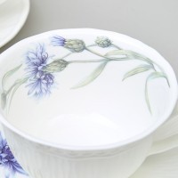 Чайный набор lefard &quot;васильки&quot; на 2 пер. 4 пр. 250 мл (760-826)