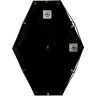 Зеркало prisma, 43х9х57 см, черное (52590)