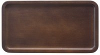 Поднос деревянный прямоугольный bernt, 29х16 см, орех (74803)