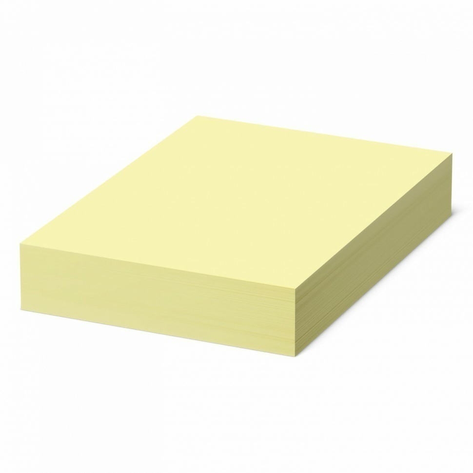 Бумага цветная DOUBLE A А4 80 г/м2 500 л пастель светло-желтая 115113 (92579)