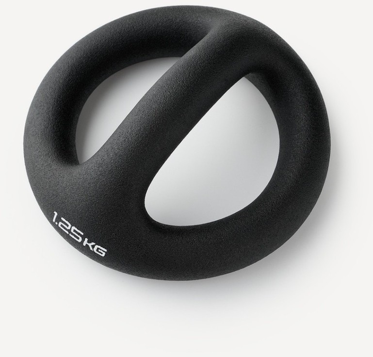 Гантели-упоры для отжиманий DB-801 1,25 кг, черный (2119016)