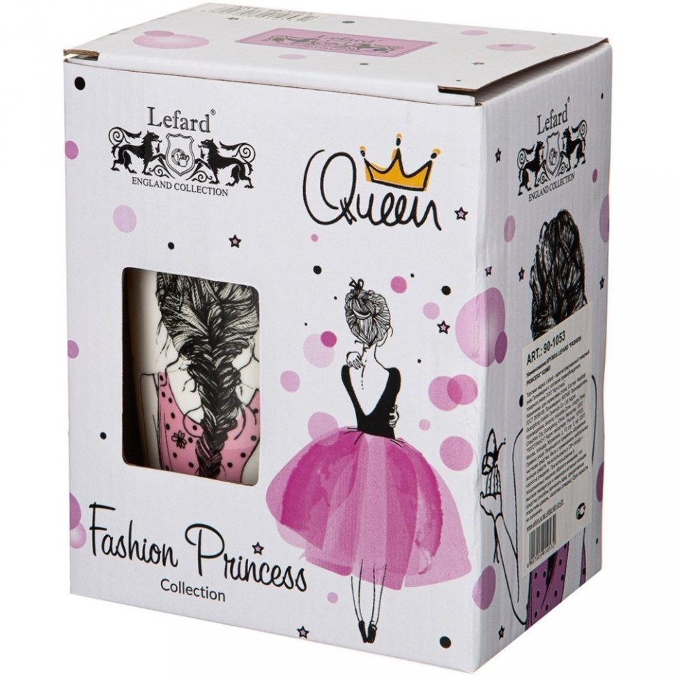 Кружка lefard "fashion princess" 620мл (90-1053)
