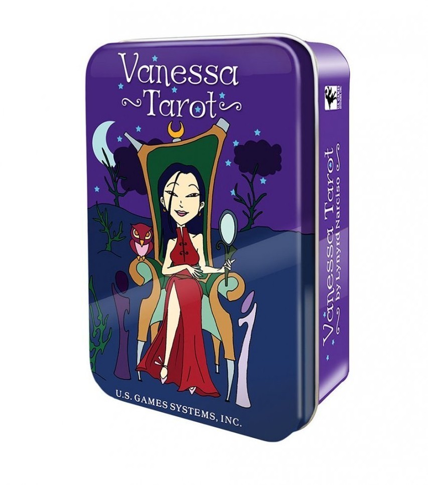 Карты Таро "Vanessa Tarot In a Tin" US Games / Колода Ванессы в жестяной банке (30812)