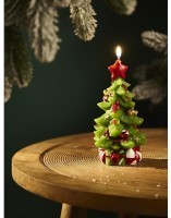 Свеча декоративная green miracle из коллекции new year essential, 18 см (78354)