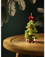 Свеча декоративная green miracle из коллекции new year essential, 18 см (78354)