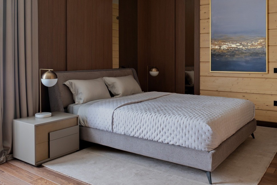 Кровать Michelle без под.мех. серый Ant542+Mav16 183*230*99см (TT-00009354)