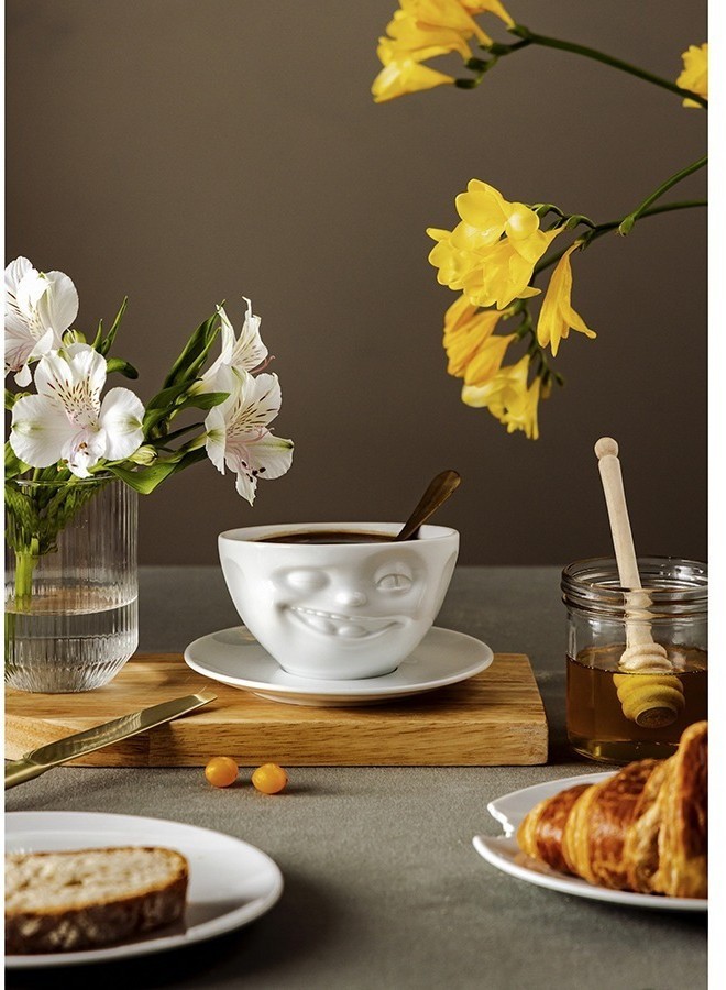 Чайная пара winking, 200 мл, белая (78667)