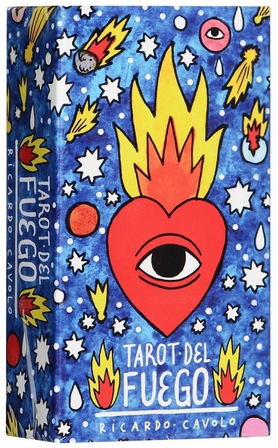 Карты Таро "Fournier Ricardo Cavolo Tarot Del Fuego" Fournier / Колода Пламени (30776)