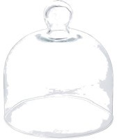 Клош V10224-CLR, 18 см, стекло, clear, CASAFINA BY COSTA NOVA