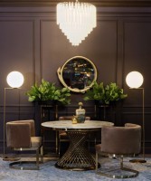 Зеркало декоративное &quot;Змейка&quot; цвет золото 78*74*5см (TT-00005611)