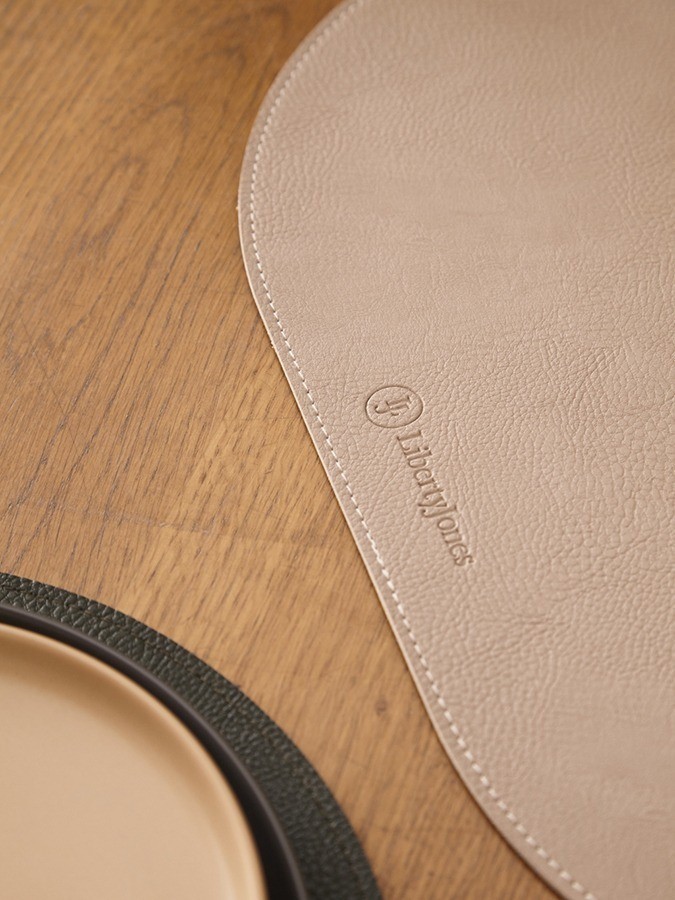 Набор из 4-х двухсторонних сервировочных салфеток pool, 30х45 см, зеленый/бежевый (78745)