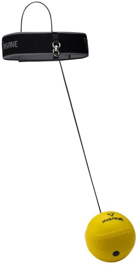 Мяч боевой INSANE IN23-FB103 на резинке, желтый (2109129)