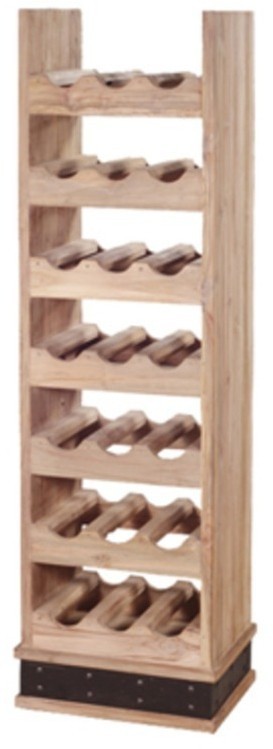 Шкаф WINY 7CBWINY050038180, массив тикового дерева, Natural grey, ROOMERS FURNITURE