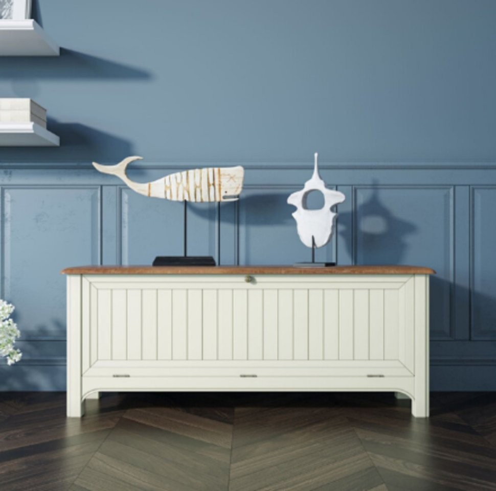 Лавка Olivia  из массива березы в бежевом цвете арт GA1003-2C-ET