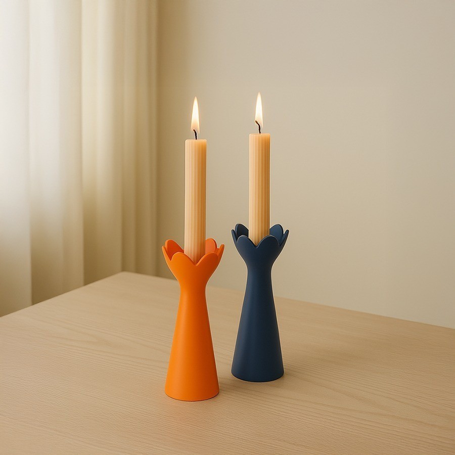 Подсвечник laminaria, 15 см, апельсиновая цедра (78633)