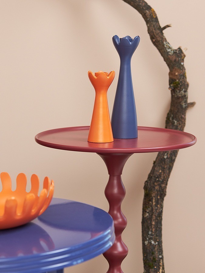 Подсвечник laminaria, 15 см, апельсиновая цедра (78633)