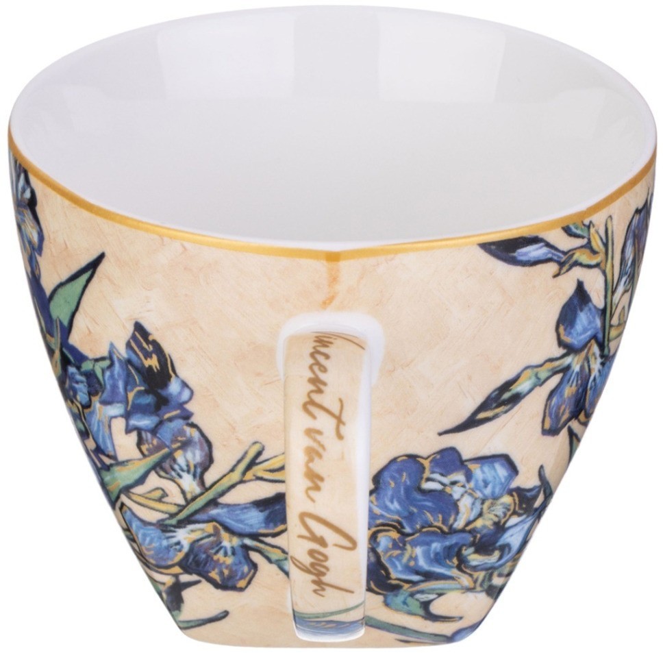 Чайный набор lefard "ирисы" (в. ван гог) на 4 пер. 8 пр. 250 мл (104-1019)