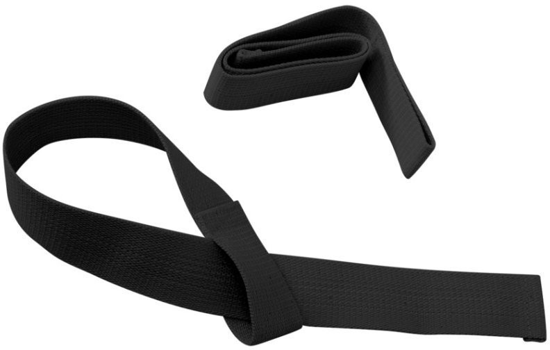 Лямки страховочные для штанги, прямая петля, черный (2107877)