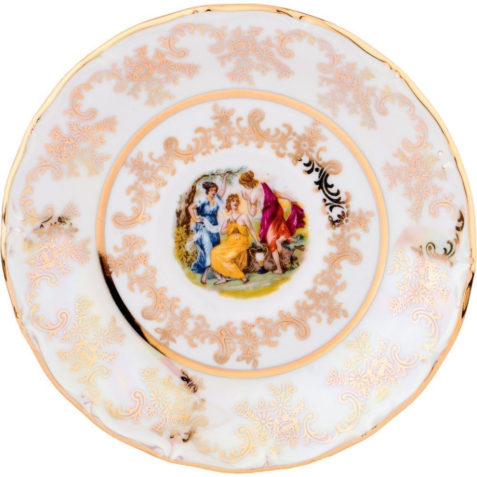 Чайный набор "мадонна" на 6 персон 12 пр. 250 мл. G.Benedikt. (662-687)