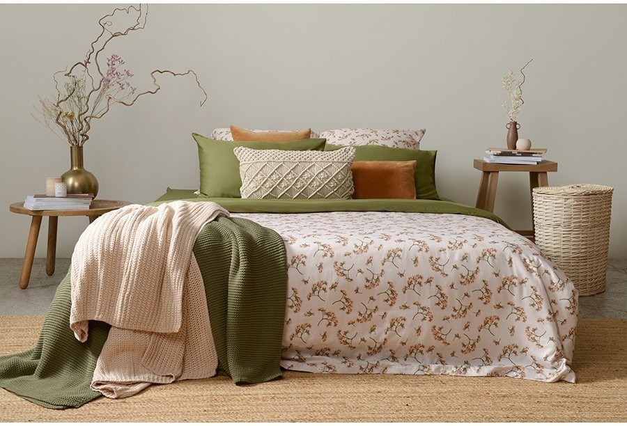 Чехол на подушку из хлопкового бархата коричневого цвета из коллекции essential, 45х45 см (72609)