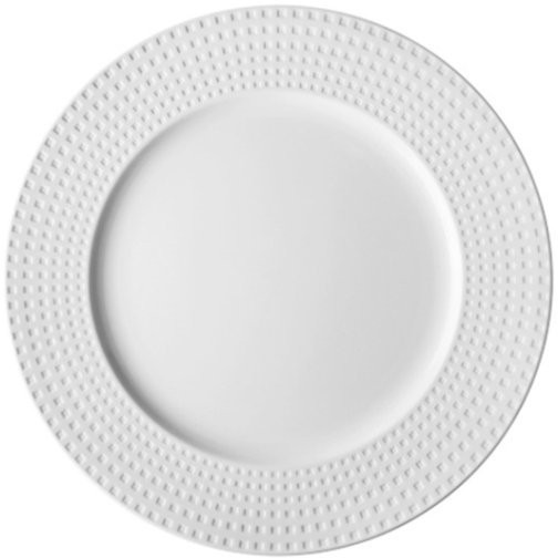 Тарелка S0406/22941, 17.5 см, фарфор, white