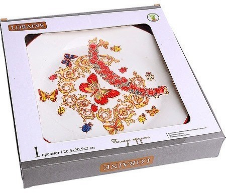 Блюдо сервировочное 20,5 см Романтика LORAINE (30786)