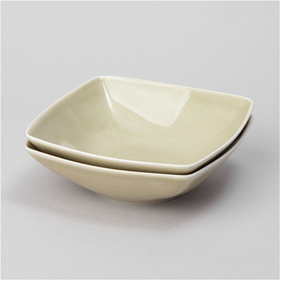 Набор салатников квадратных lefard tint 300мл (фисташковый) 2 шт. (48-937-1)