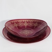 Набор сервировочных тарелок 2 шт (7012-2008)