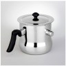 Молоковарка со свистком и крышкой, 1,5л Agness (916-425)