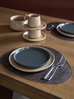 Набор из 2-х двухсторонних сервировочных салфеток drop, 33х41 см, шоколадный/бежевый (79235)