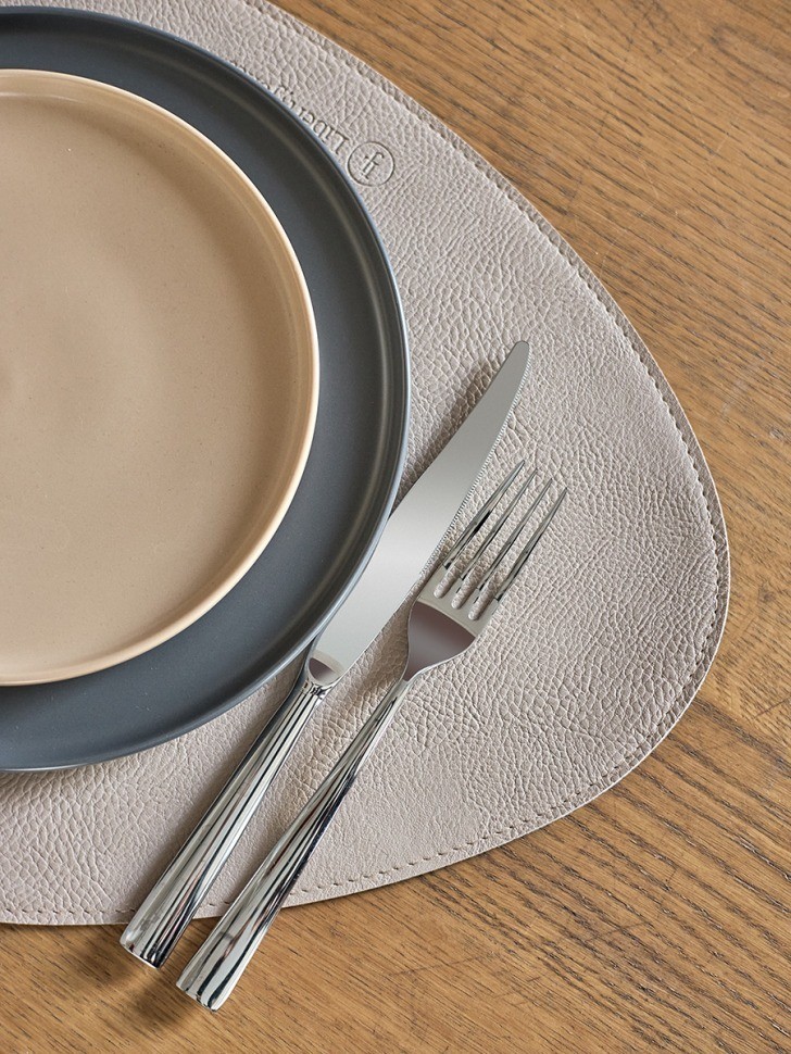 Набор из 2-х двухсторонних сервировочных салфеток drop, 33х41 см, шоколадный/бежевый (79235)