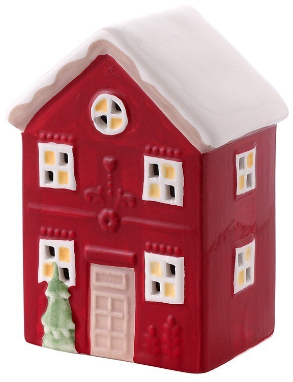 Домик с подсветкой fredensborg из коллекции new year essential, 13 см (79418)