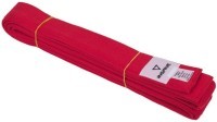 Пояс для единоборств BASE, хлопок, красный, 260 см (1759003)