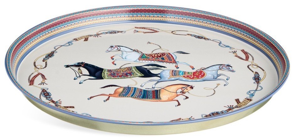 Поднос сервировочный agness "passage" 33*2,1 см (898-240)